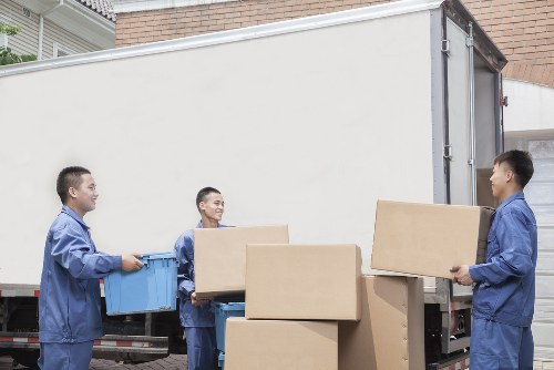 Office furniture dismantling and relocation during a Harrow business move
