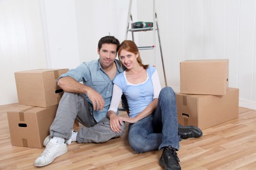 Furniture loading for a small house move in Harrow