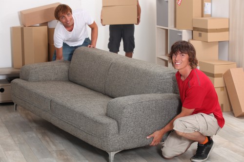 Checklist and packed boxes for a smooth removals day in Harrow
