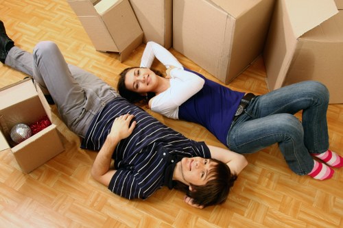 Household items prepared for long-term storage